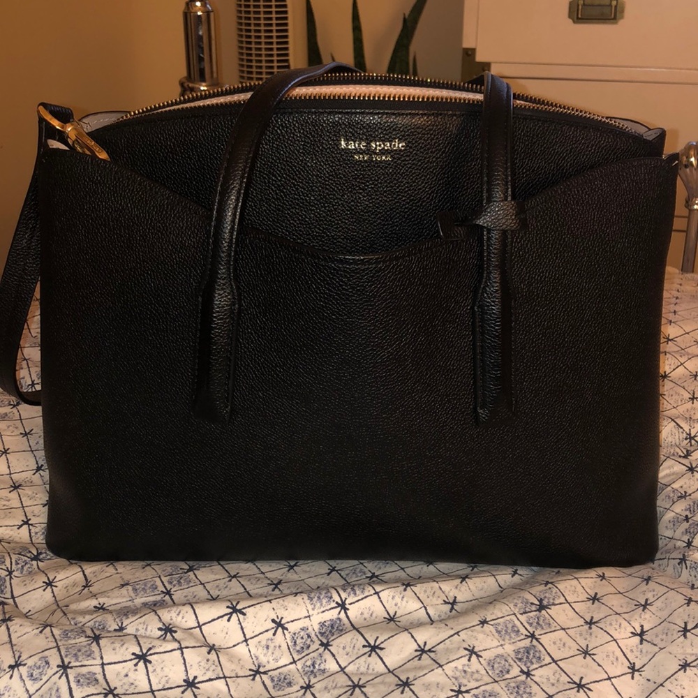 Kate Spade margaux large leather work tote